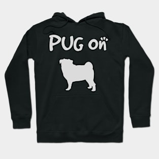 Pug on Hoodie